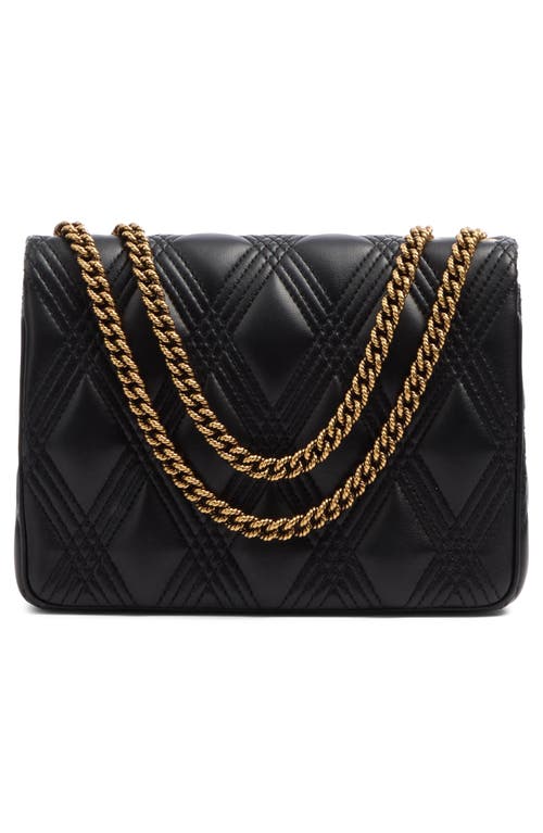 Valentino Garavani Garavani Quiltie 67 Small Shoulder Bag In Quilted Nappa Leather Woman Black Uni In Black