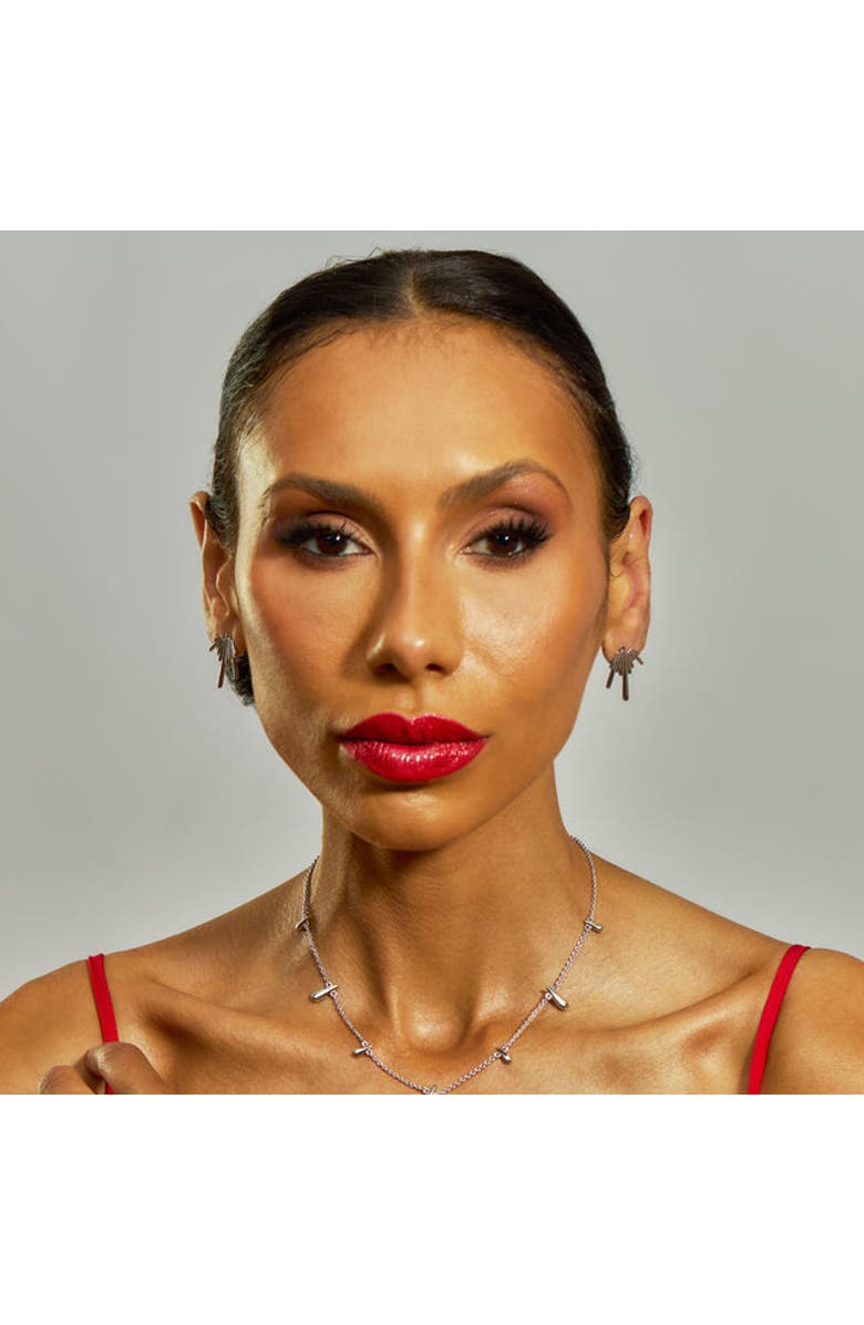 Lucy Quartermaine Shard Studs, Alternate, color, Sterling Silver