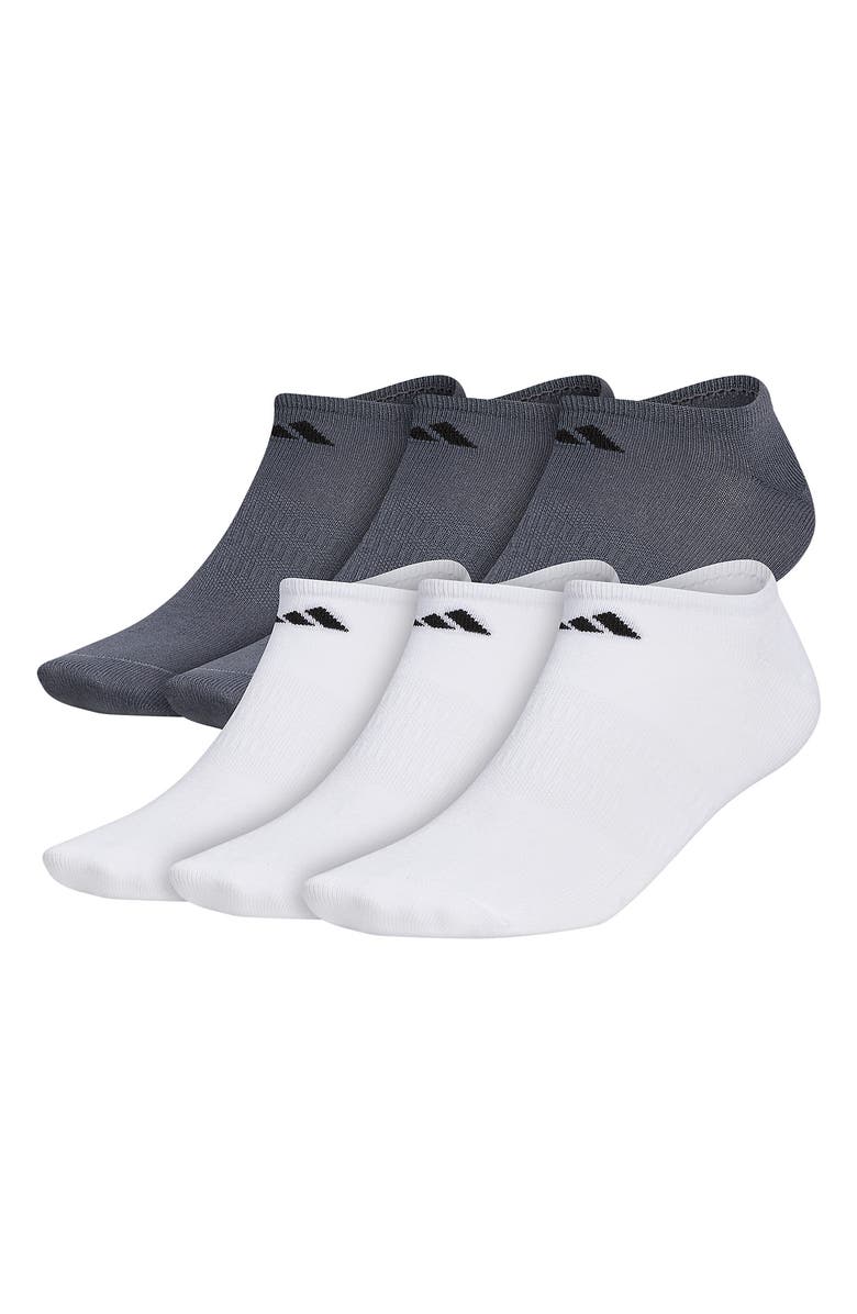 adidas Superlite II No Show Socks - Pack of 6, Main, color,