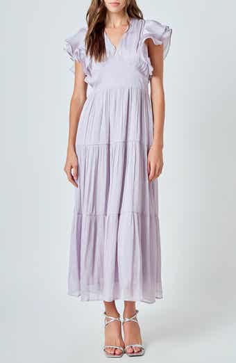 Open Back A-Line Dress