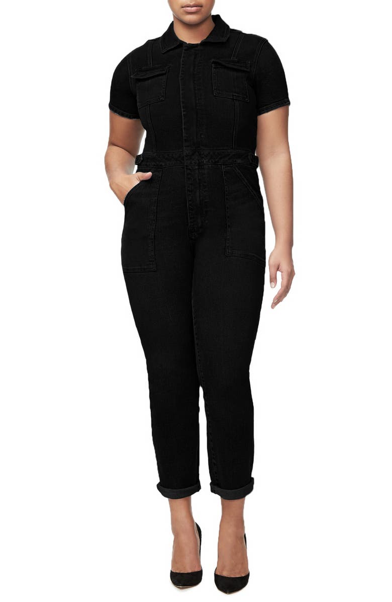 Good American Utility Boilersuit, Alternate, color, 