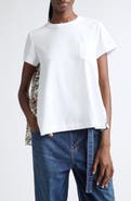 Sacai Mixed Media T-Shirt