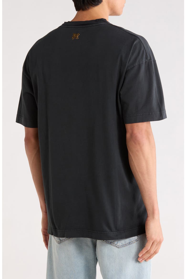 Blaze Logo Graphic T-Shirt, Alternate, color, BLACK GOLD