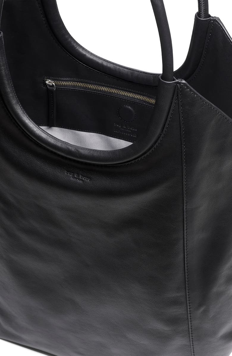 rag & bone Remi Leather Shopper Bag, Alternate, color,