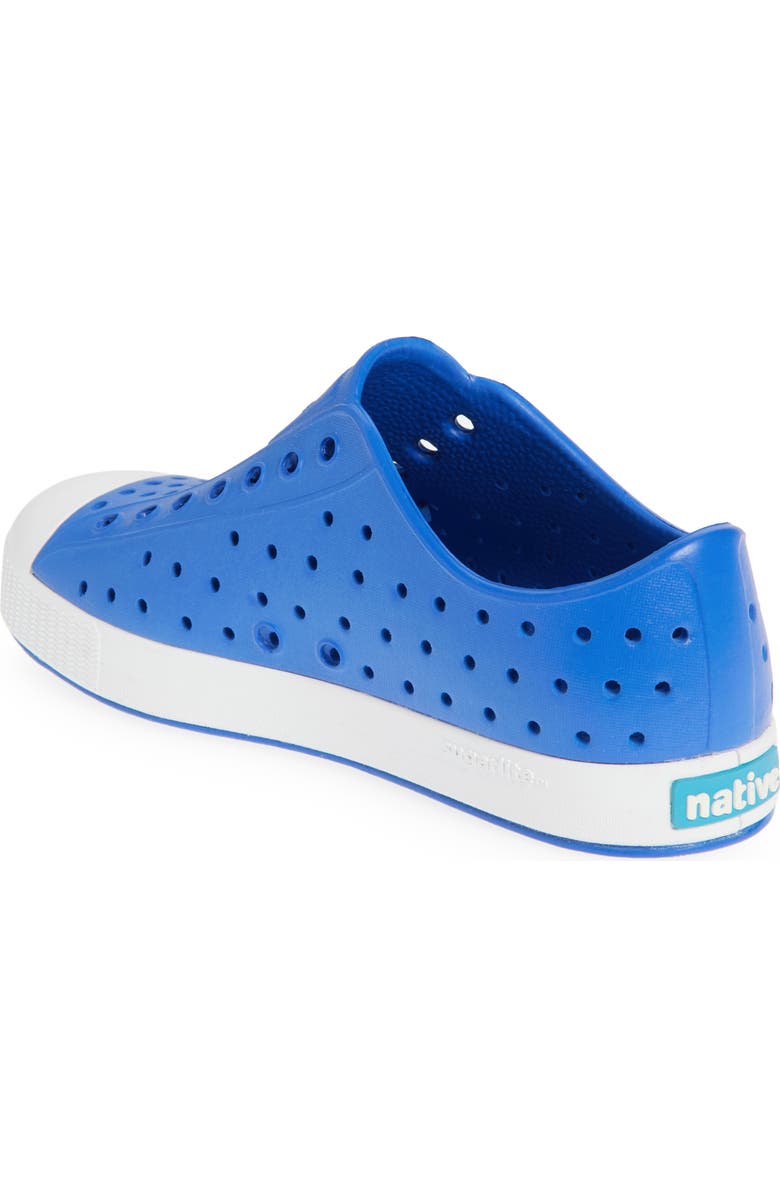 Native Shoes Jefferson Sugarlite Water Resistant Sneaker, Alternate, color, Uv Blue/ Shell White