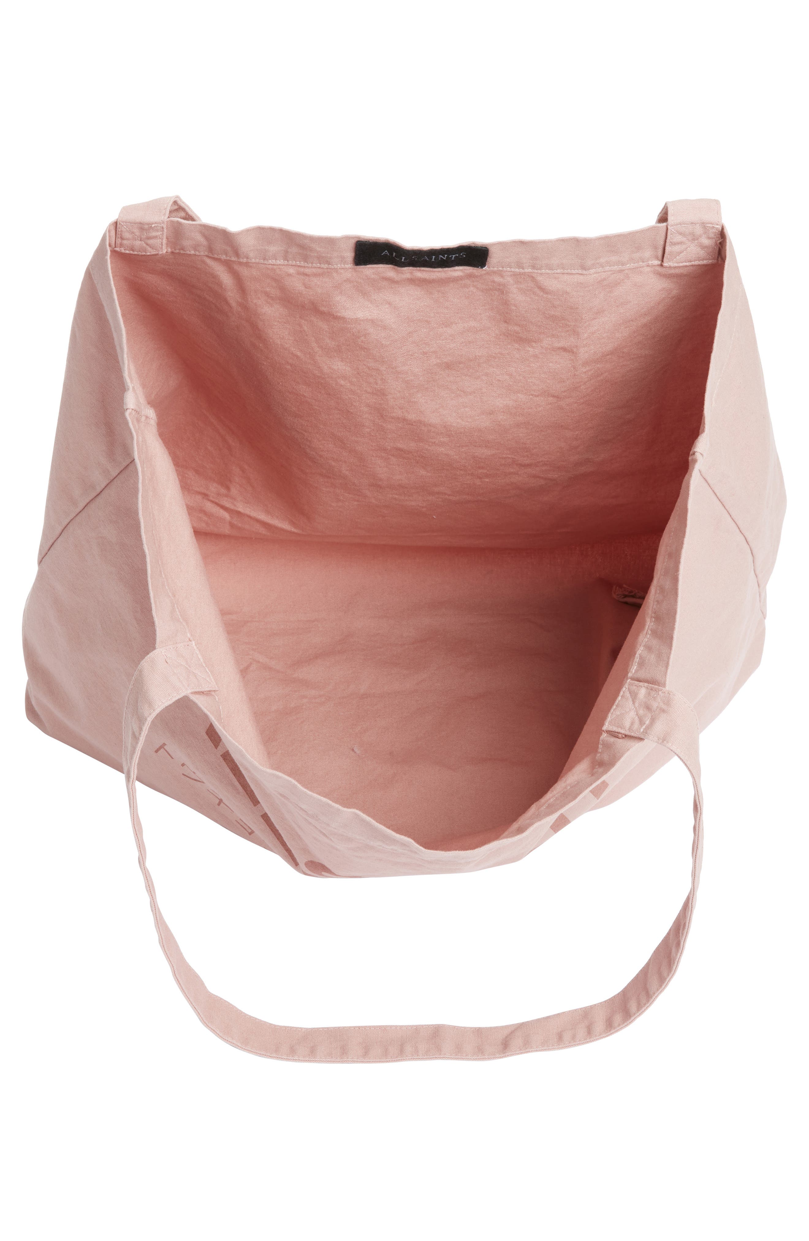 AllSaints Underground Tote, Alternate, color, Bramble Pink