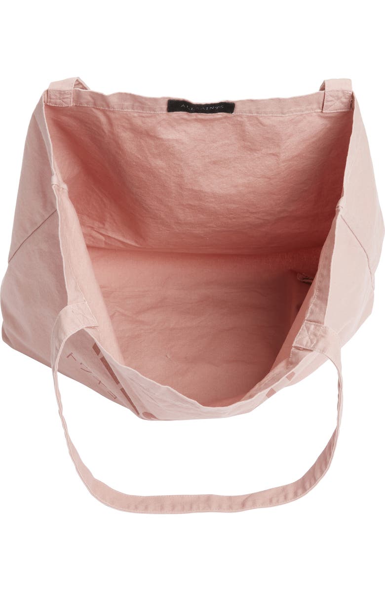 AllSaints Underground Tote, Alternate, color, Bramble Pink