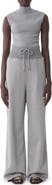 Lanvin Wide Jogging Suit In Double-Faced Jersey