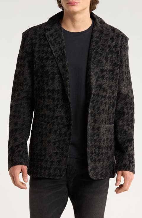 Kai Houndstooth Knit Sport Coat