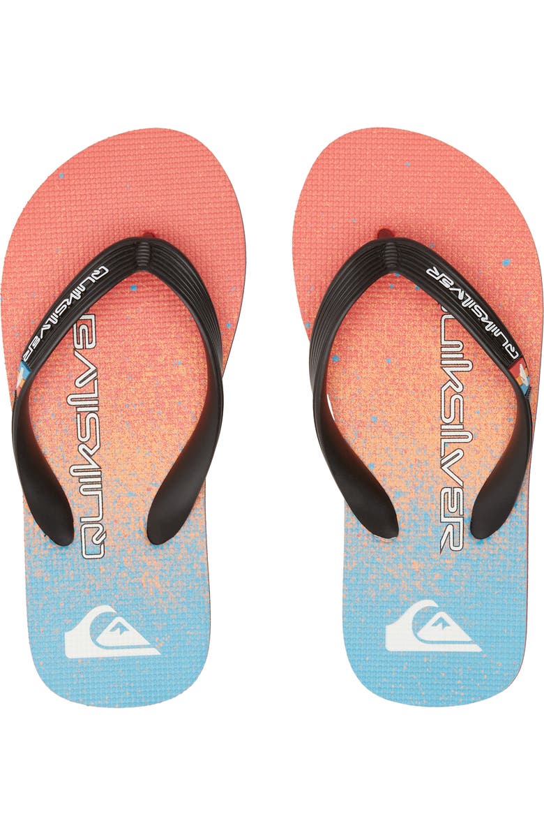 Quiksilver Molokai Art II Flip Flop, Alternate, color, Xbbn