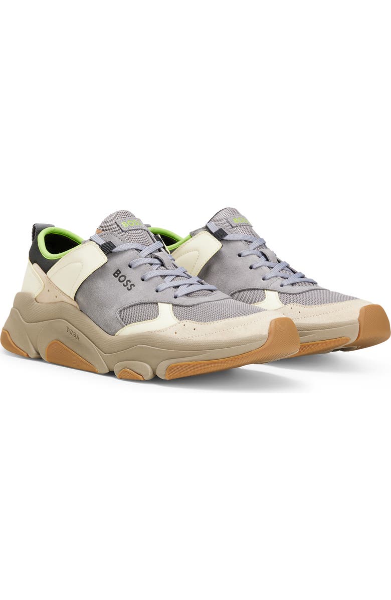 BOSS Asher Runn Sneaker, Main, color,