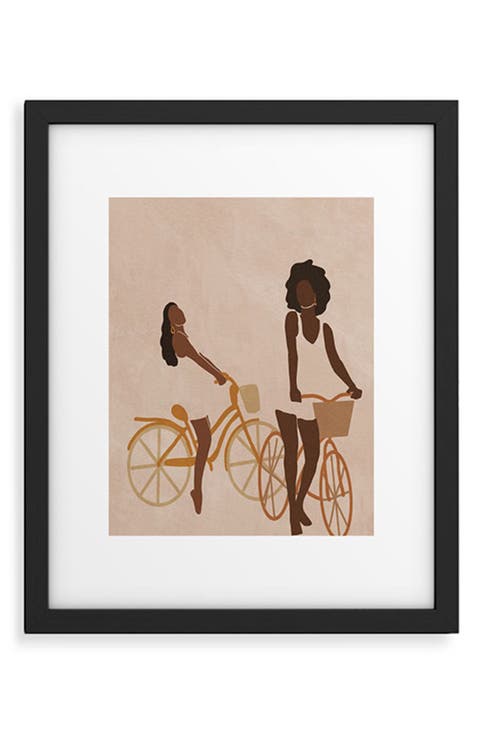 Nawaal Illustrations Sunday Morning Framed Wall Art