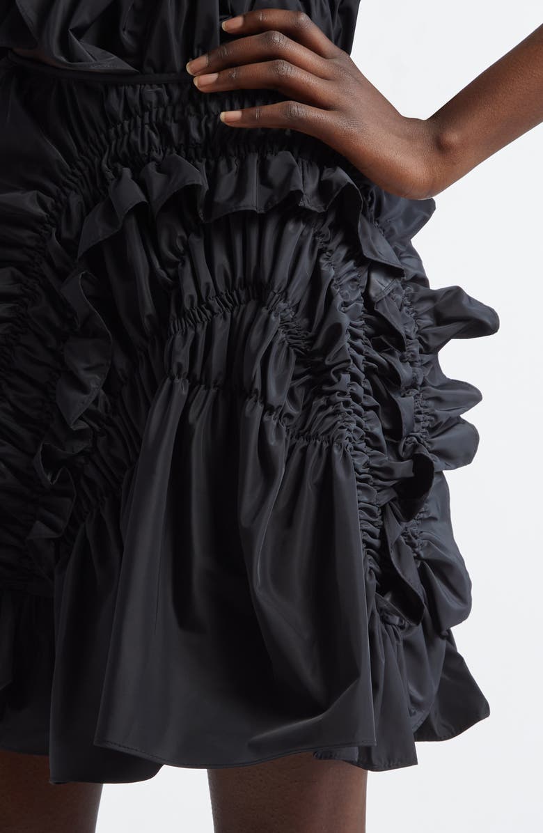 Cecilie Bahnsen Odessa Recycled Faille Skirt, Alternate, color, 