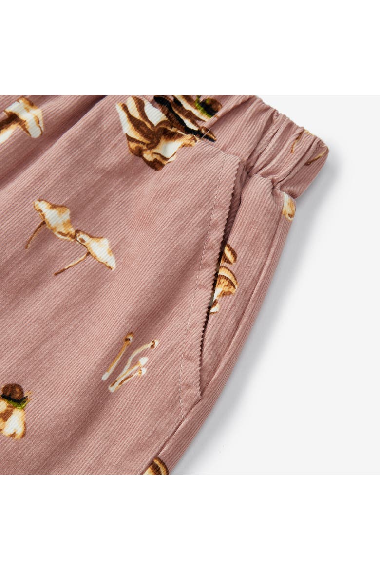 Organic Corduroy Casual Pants, Alternate, color, Mushroom