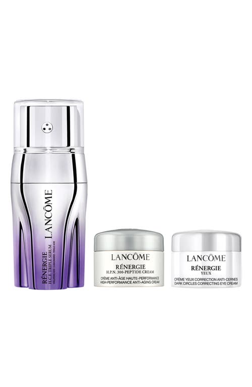 Lancôme Rénergie H.c.f. Triple Serum Skincare Discovery Set $118 Value In No Color