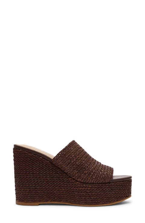 Cassi Platform Wedge Slide Sandal (Women)