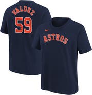 Nike Youth Nike Framber Valdez Navy Houston Astros Name & Number T-Shirt
