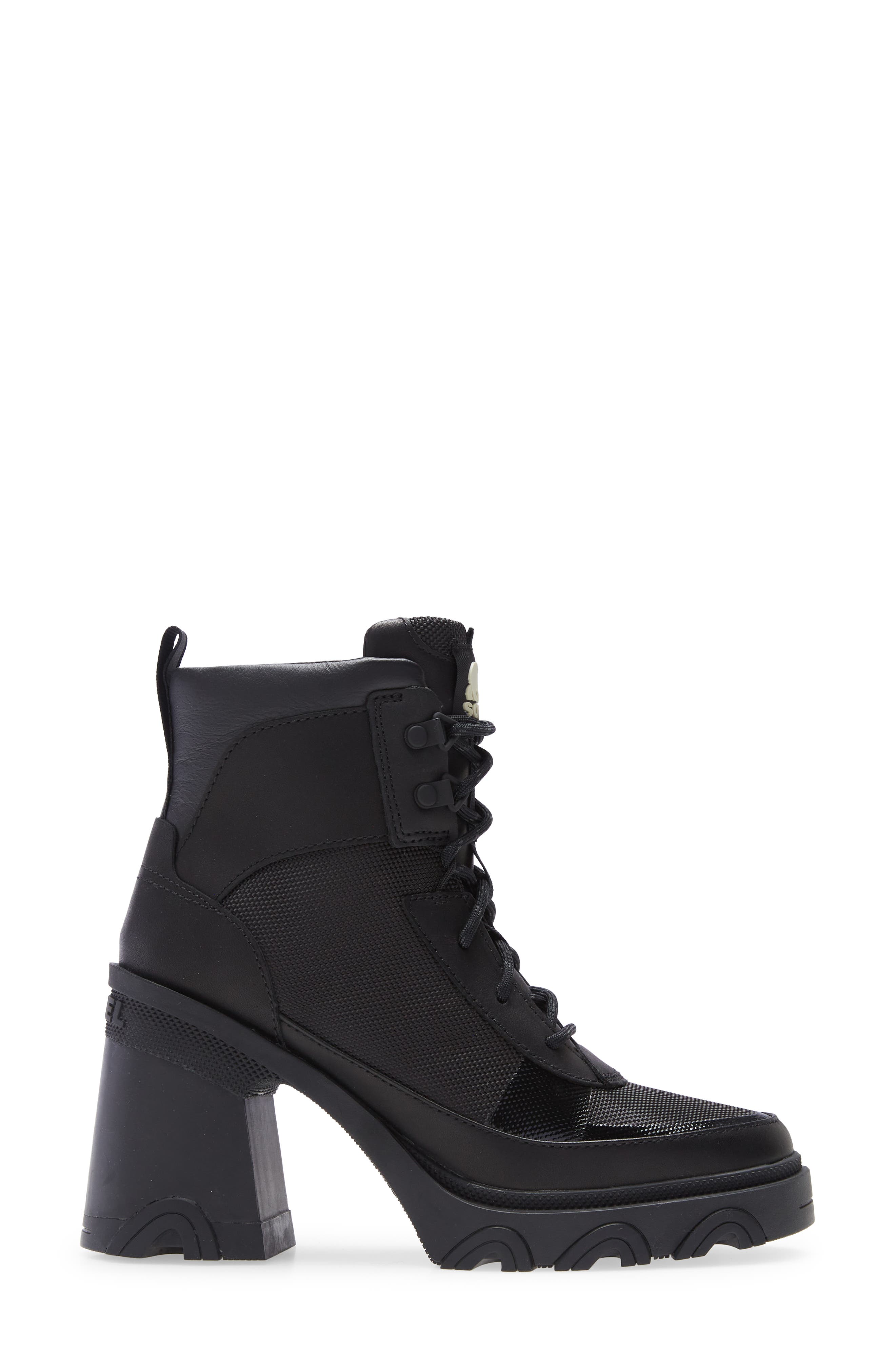 SOREL Brex Waterproof Bootie, Alternate, color, Black Black