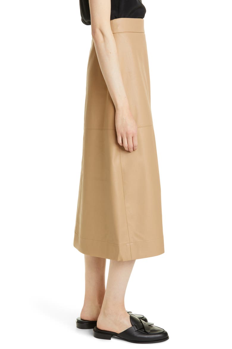 Wrap A-Line Skirt, Alternate, color, CAMEL