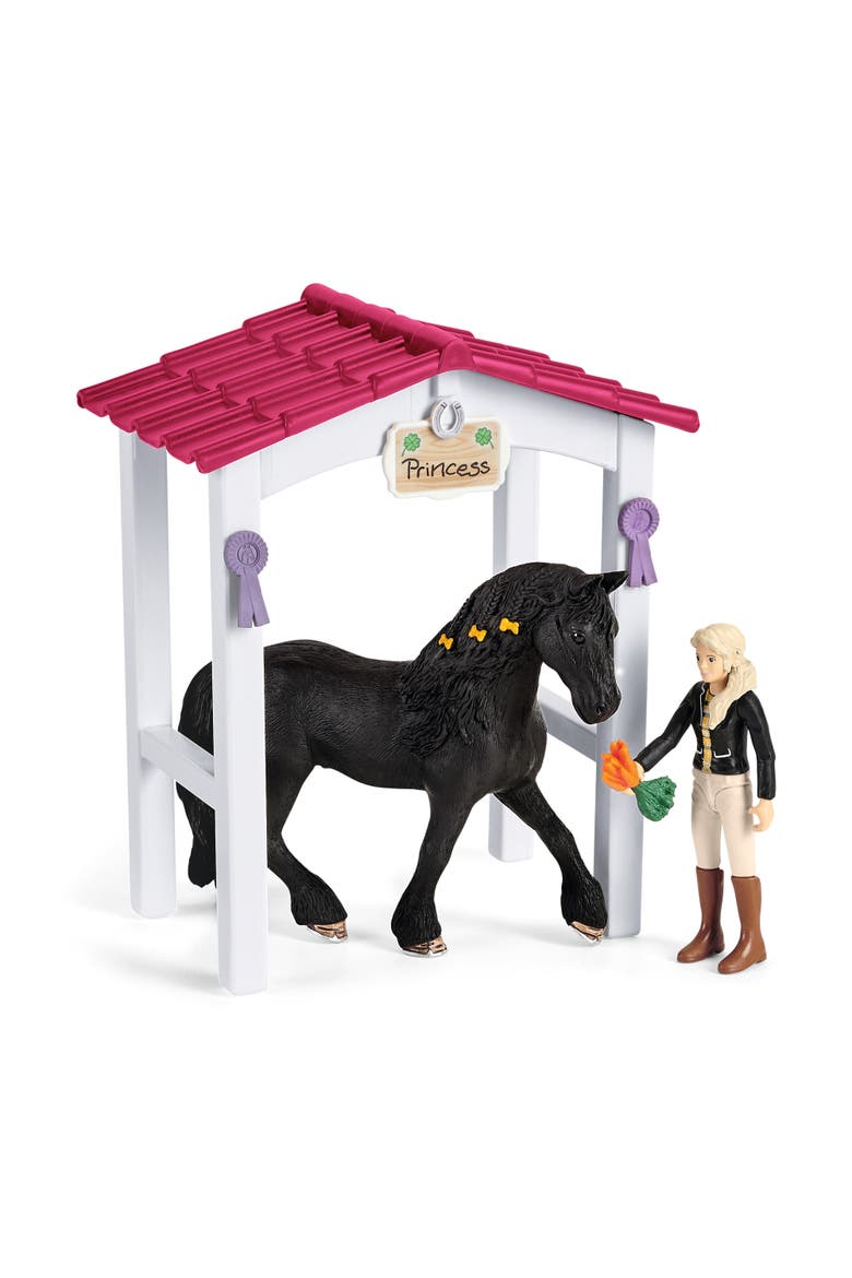 Horse Club Horse Box With Tori & Princess Playset, 15 Pieces, Alternate, color, Multicolored