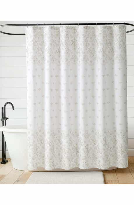 Jessica Simpson Floral Shower Curtain