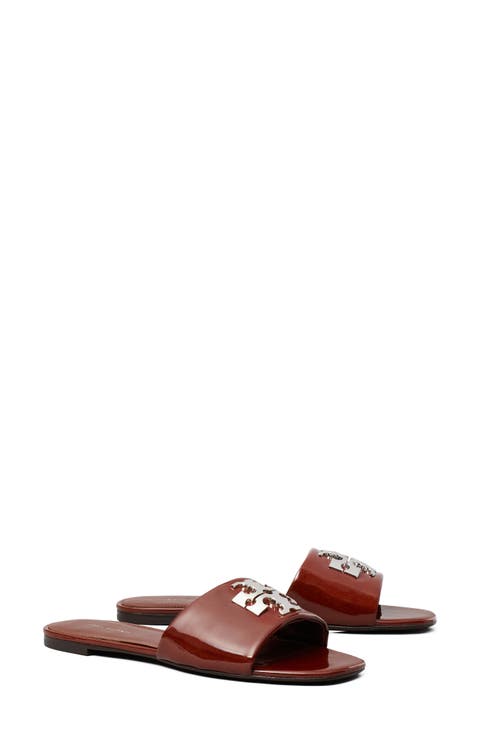 Charlie Leather Slide Sandal