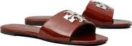 Tory Burch Charlie Leather Slide Sandal