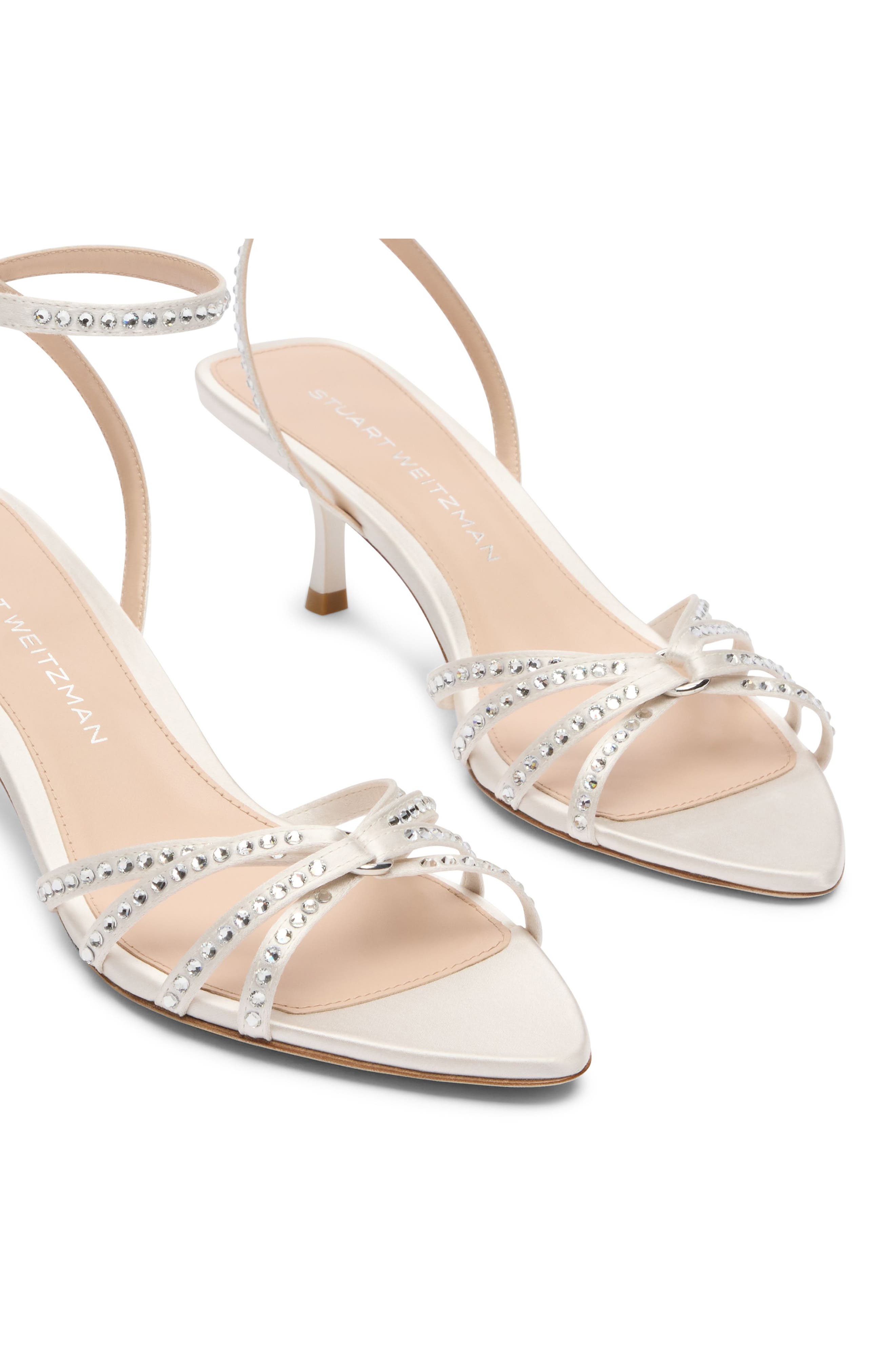 Carlyle Leather Sandal, Alternate, color, CREAM