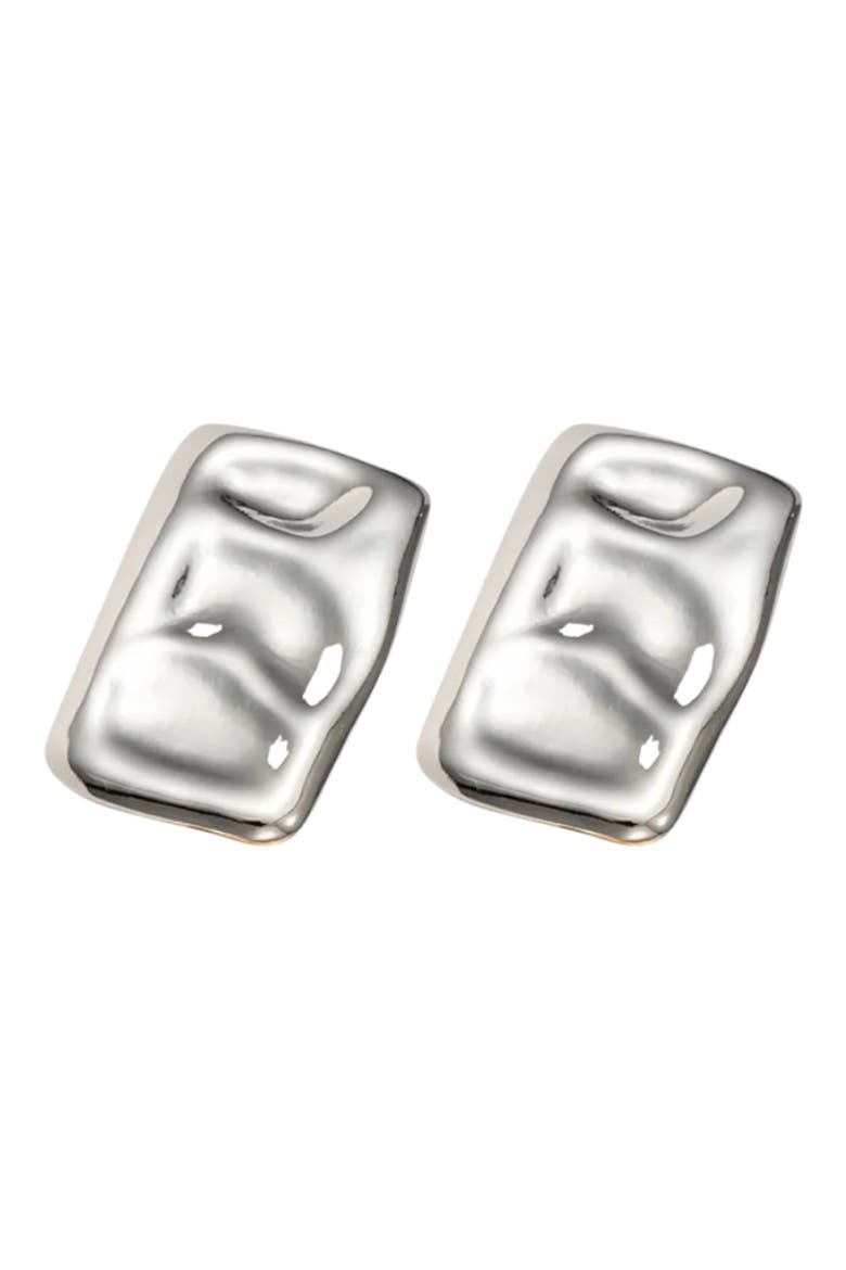 Eloise Stud Earrings, Main, color, SILVER