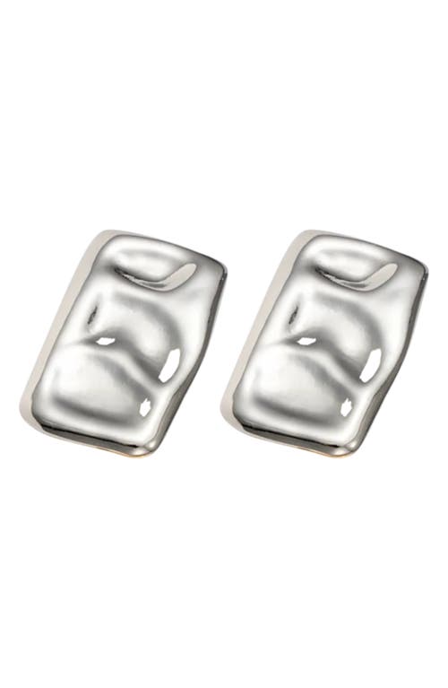 Macrae & Co . Eloise Stud Earrings In Gray