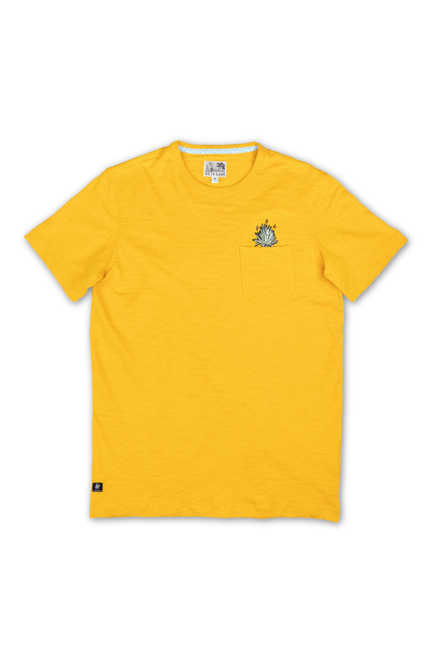 El Sativo Agave - Slub Pima Pocket Tee