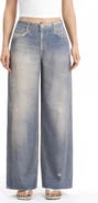 Bayeas Mid Rise Wide Leg Jeans