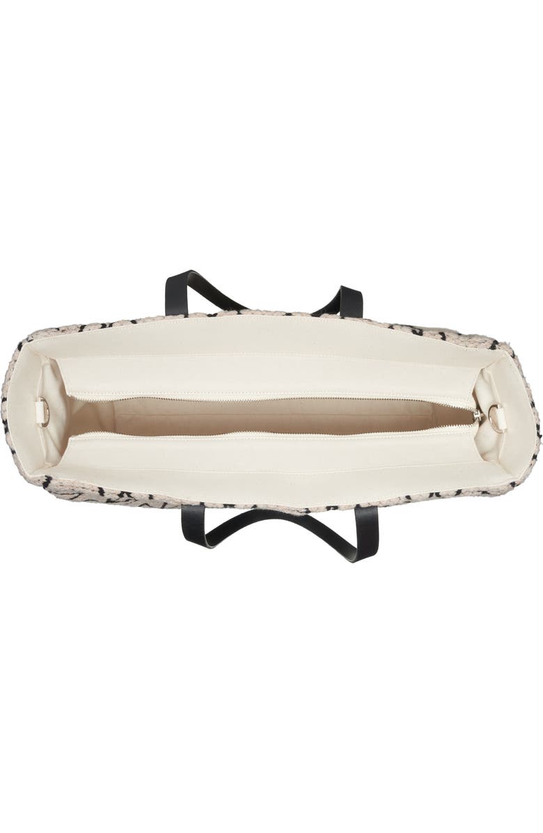 Golden Goose California East/West Wool Blend Knit Tote, Alternate, color,