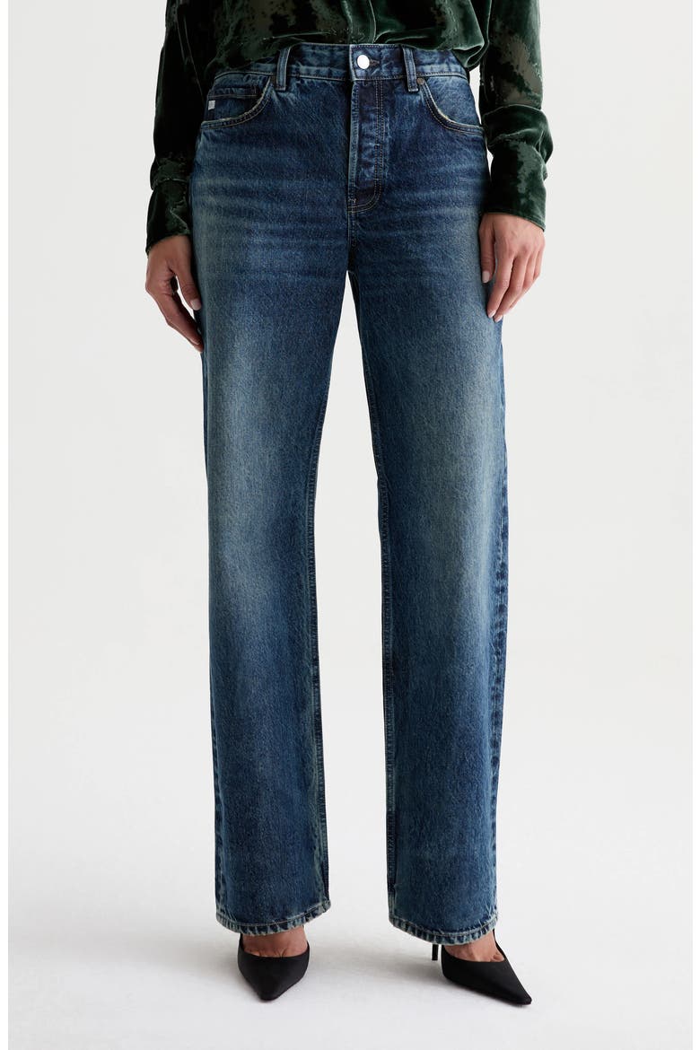 Billie High Waist Straight Leg Jeans, Main, color, IMMERSION