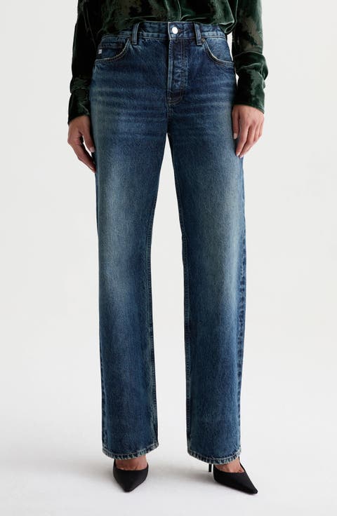 Billie High Waist Straight Leg Jeans