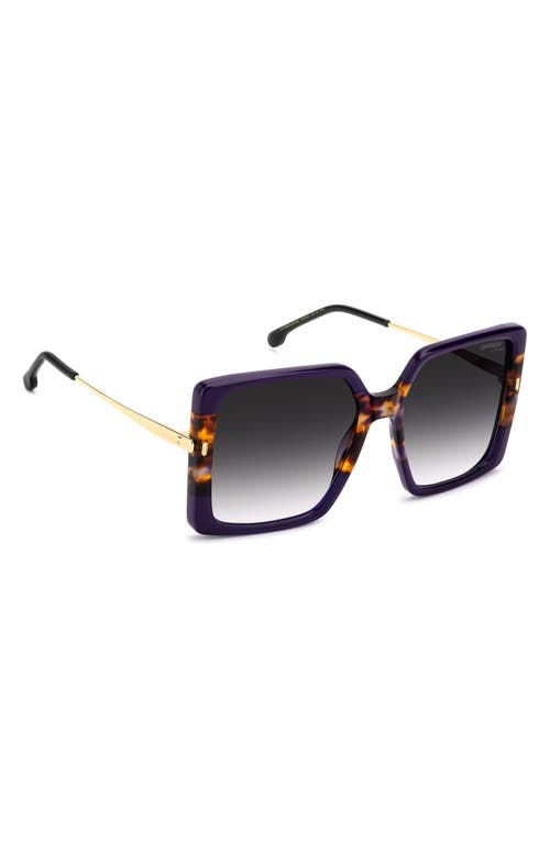 Carrera Eyewear 57mm Rectangular Sunglasses