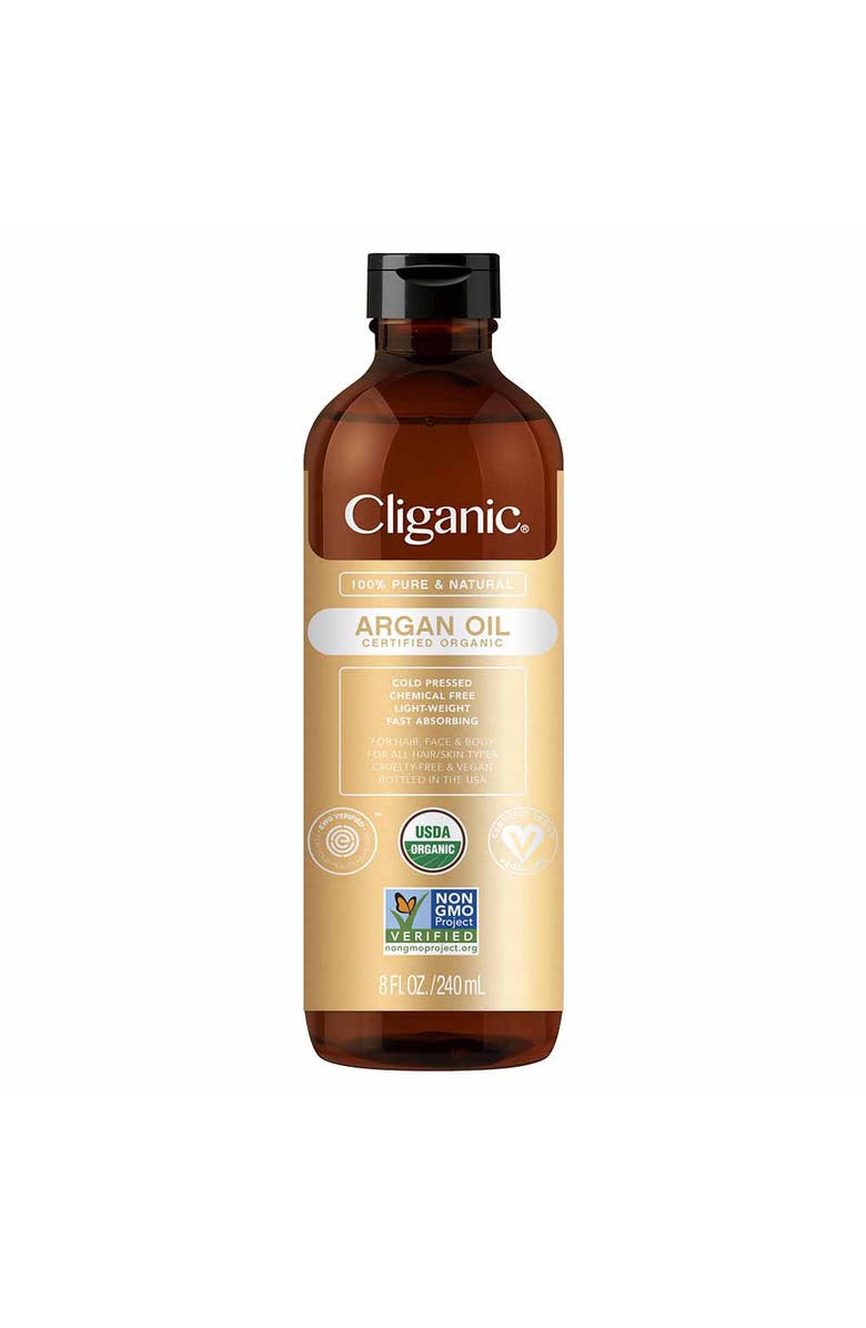 Cliganic Organic Argan Oil, Alternate, color, 8Oz