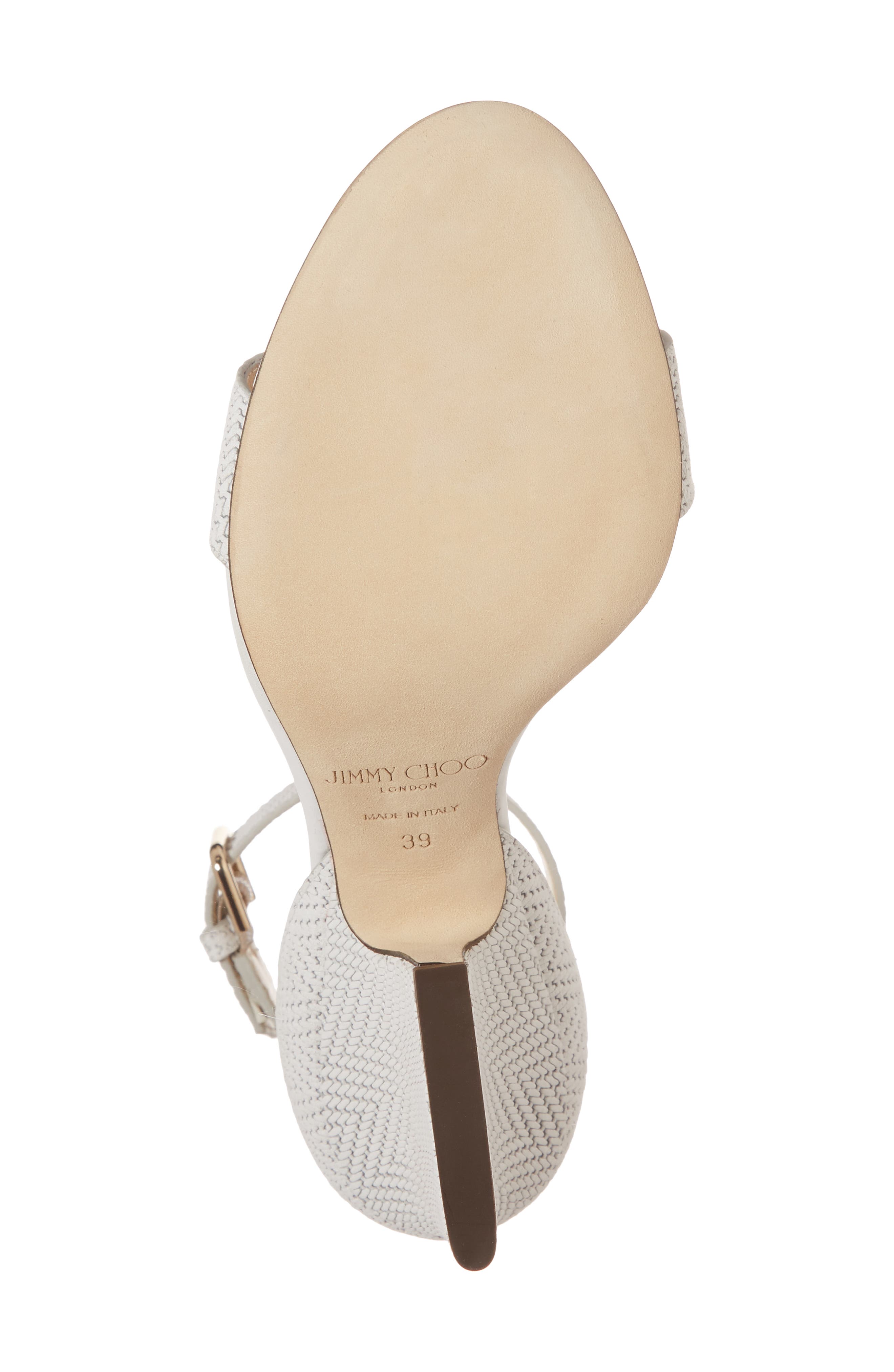 Jimmy Choo Edina Ankle Strap Sandal, Alternate, color, 