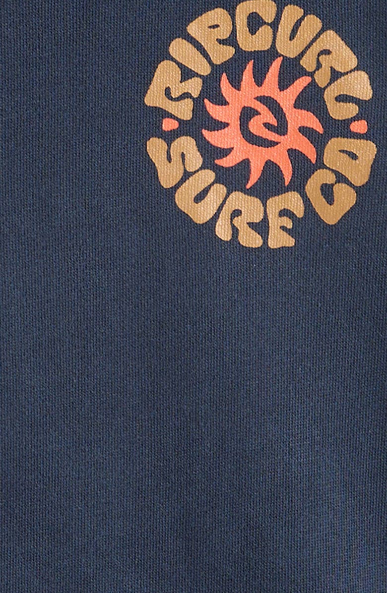 Rip Curl Kids' Pacific Graphic Hoodie, Alternate, color, Dark Navy