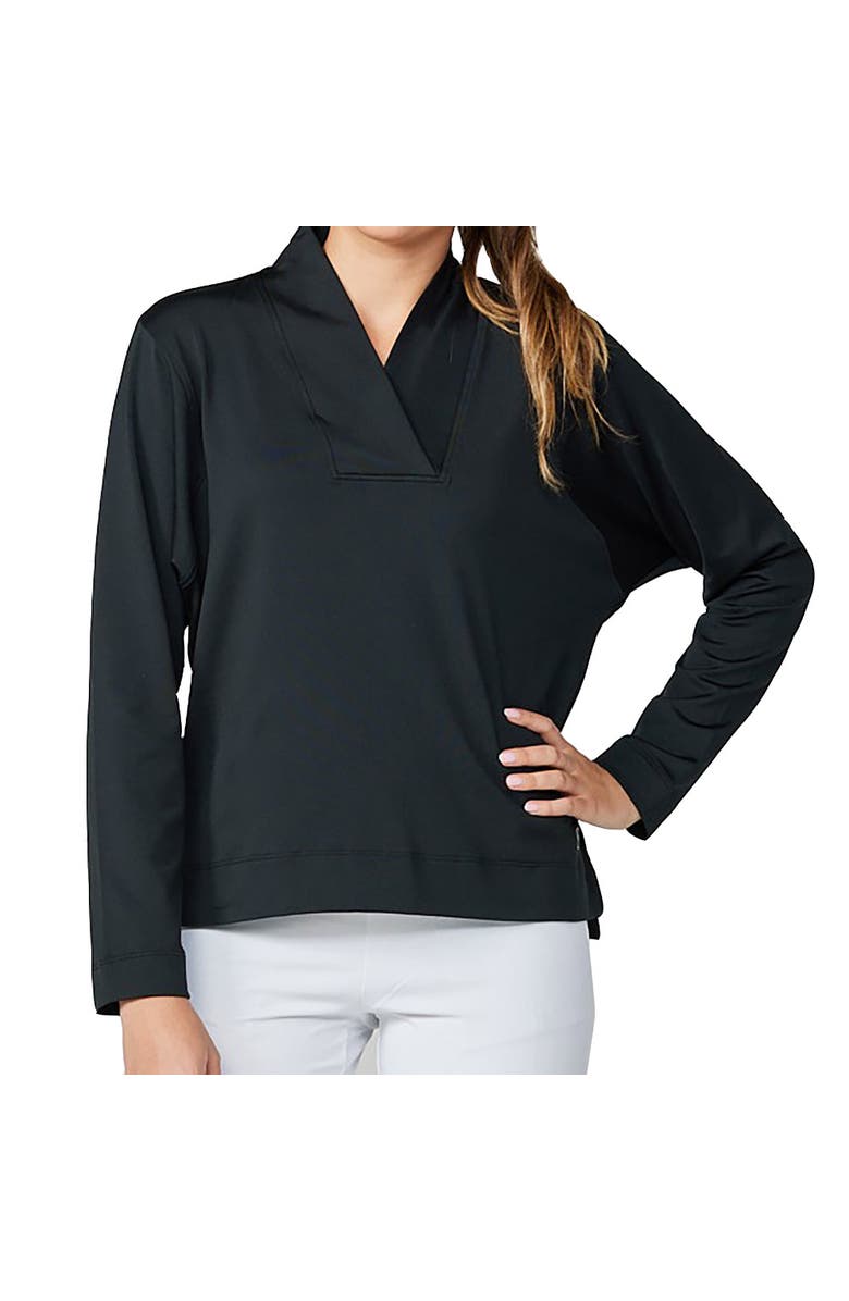 Sofibella Staples Womens Golf Pullover, Main, color, Black