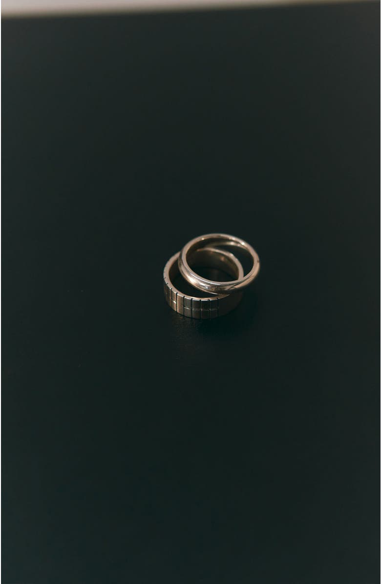 LOUPN Together Ring, Alternate, color, Silver