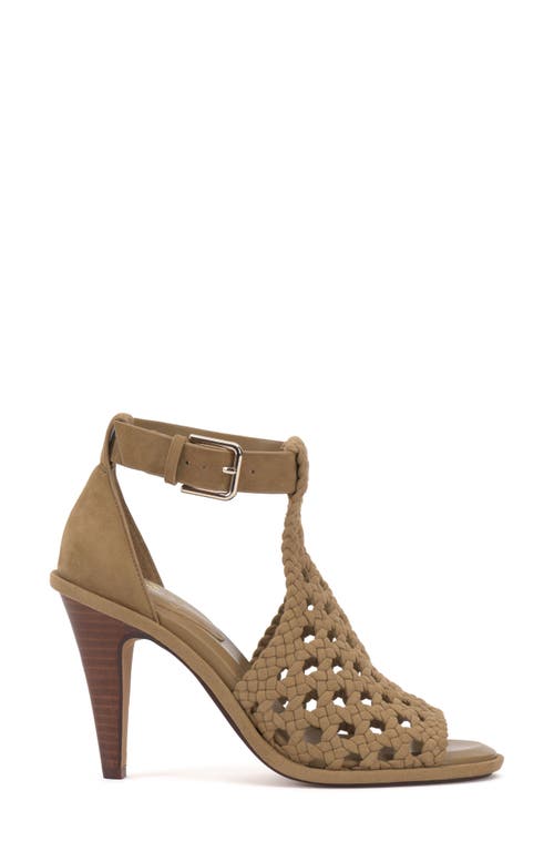 Vince Camuto Frasper Woven Ankle Strap Sandal In New Tortilla