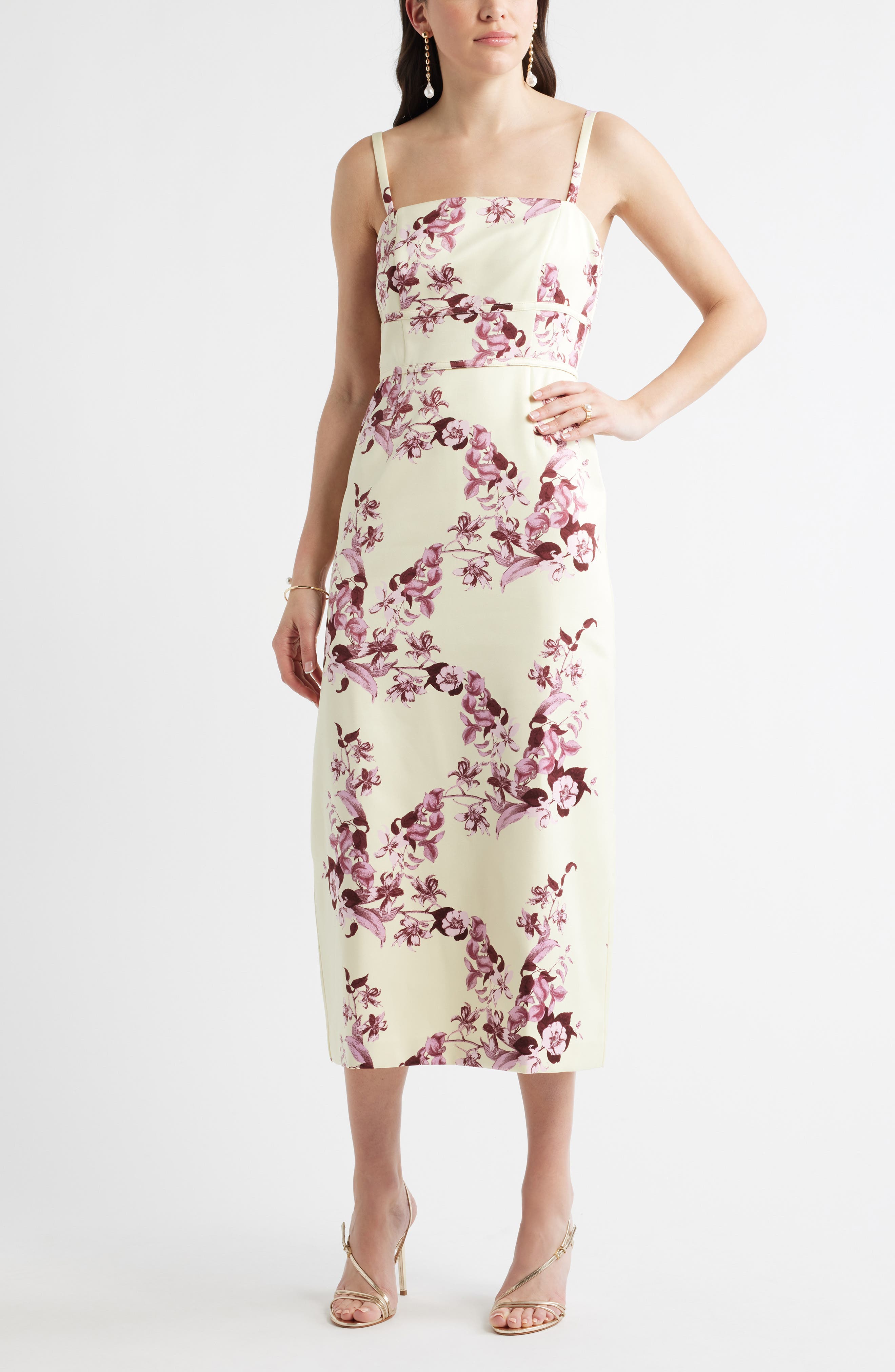 Column Cocktail Dress - image 3