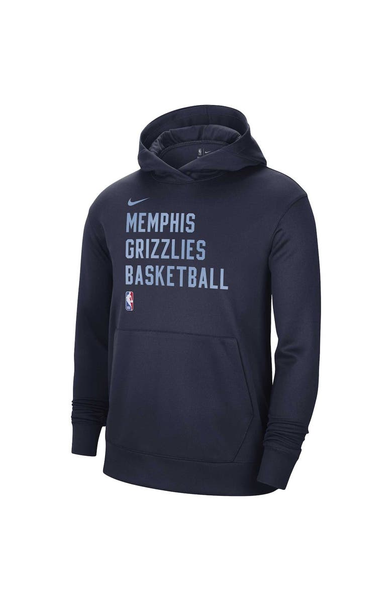 Nike Unisex Nike Navy Memphis Grizzlies 2023/24 Performance Spotlight On-Court Practice Pullover Hoodie, Alternate, color, Navy