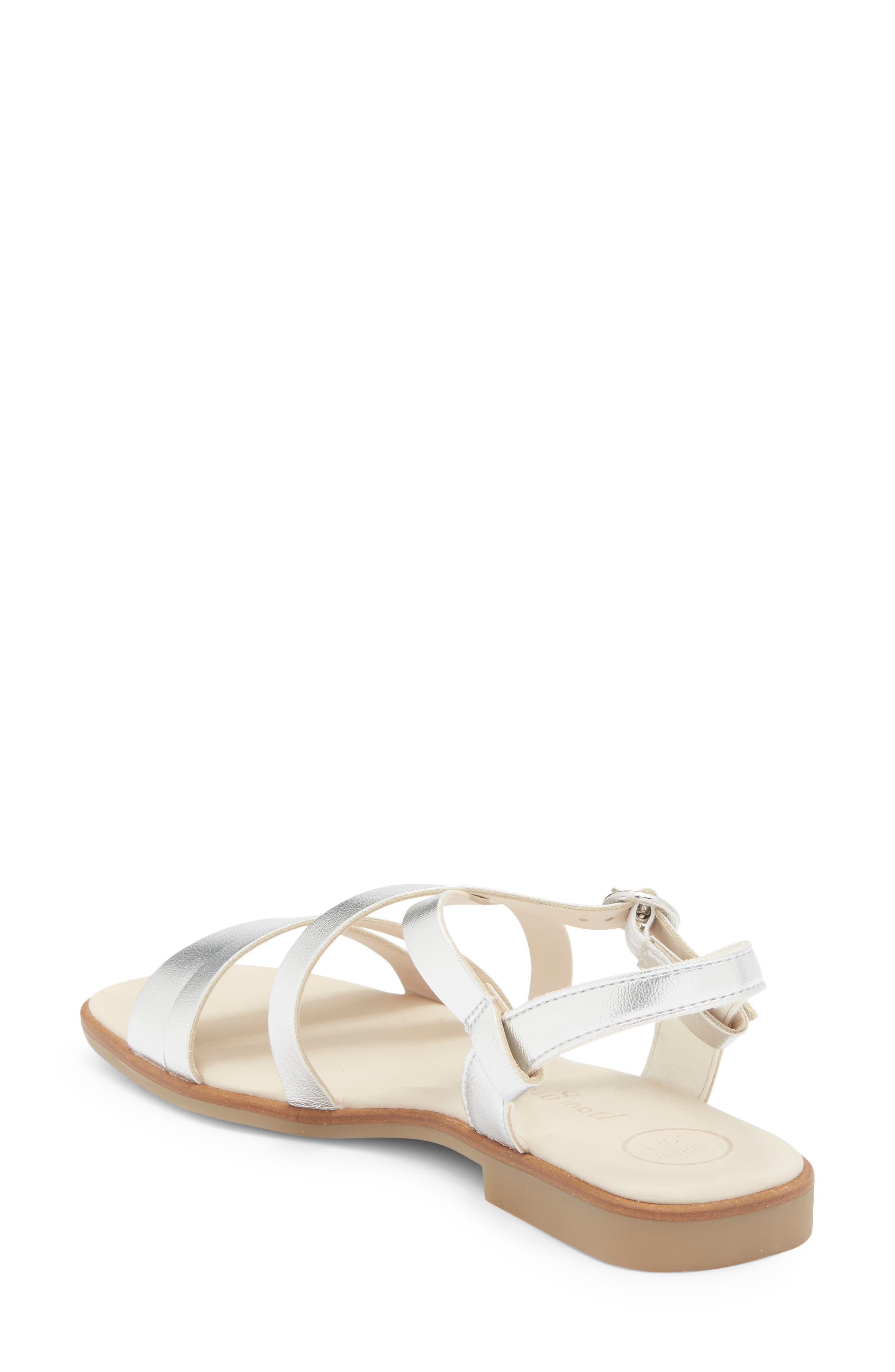 Rayne Sandal, Alternate, color, ALUMINUM METALLIC
