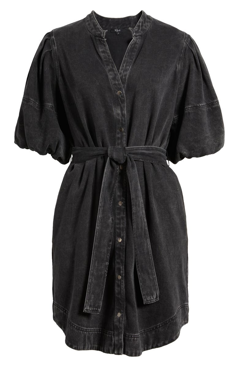 Rails Kingsley Denim Snap-Up Dress, Alternate, color, 