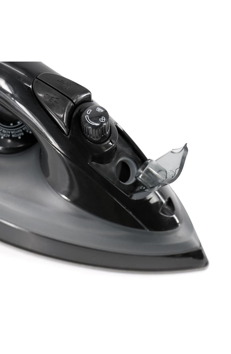 Impress 1200 Watt Cord Winder Garment Iron, Alternate, color, Black