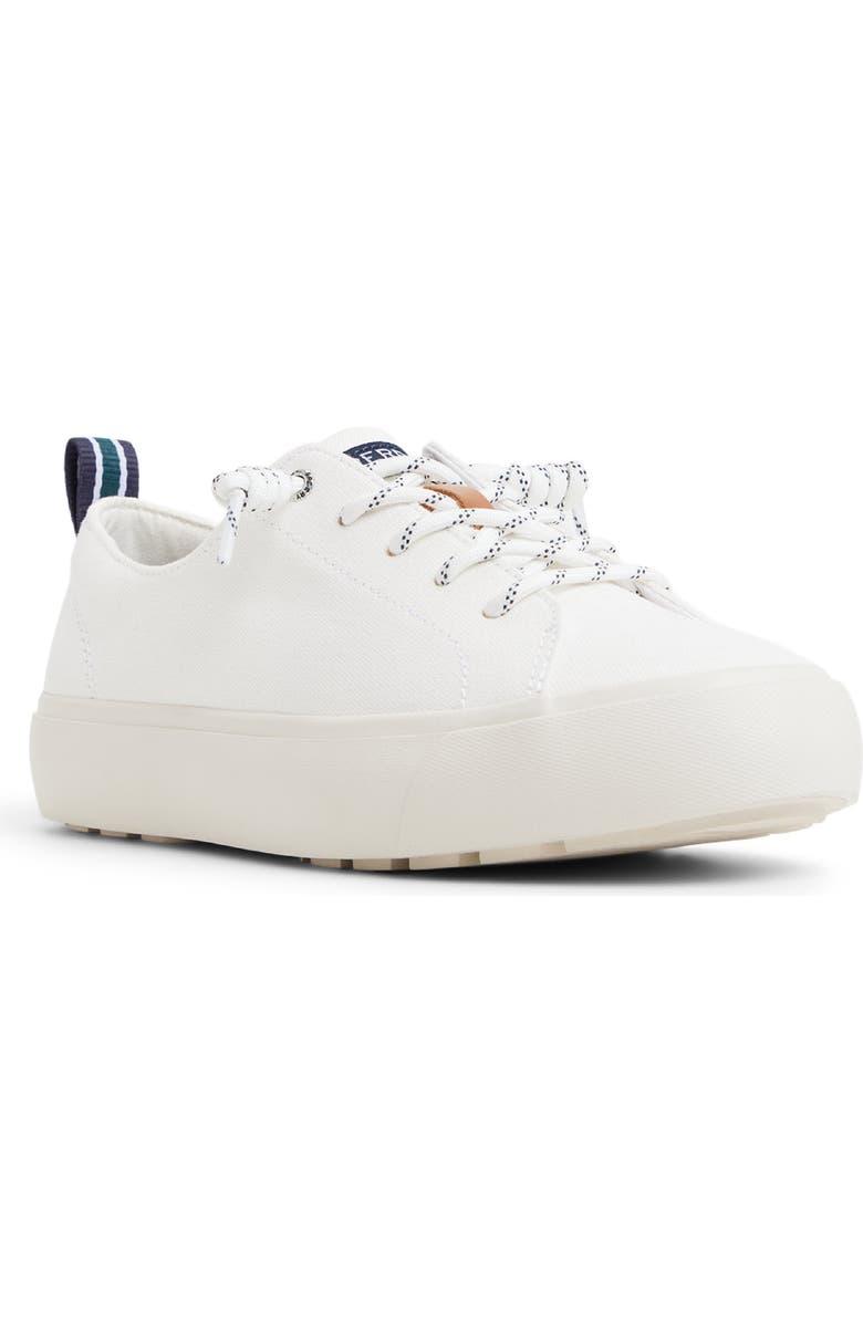 Sperry Cove Lace-to-Toe Sneaker, Main, color, White