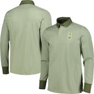 adidas Men's adidas 2023 Player Green LAFC Travel Long Sleeve Polo