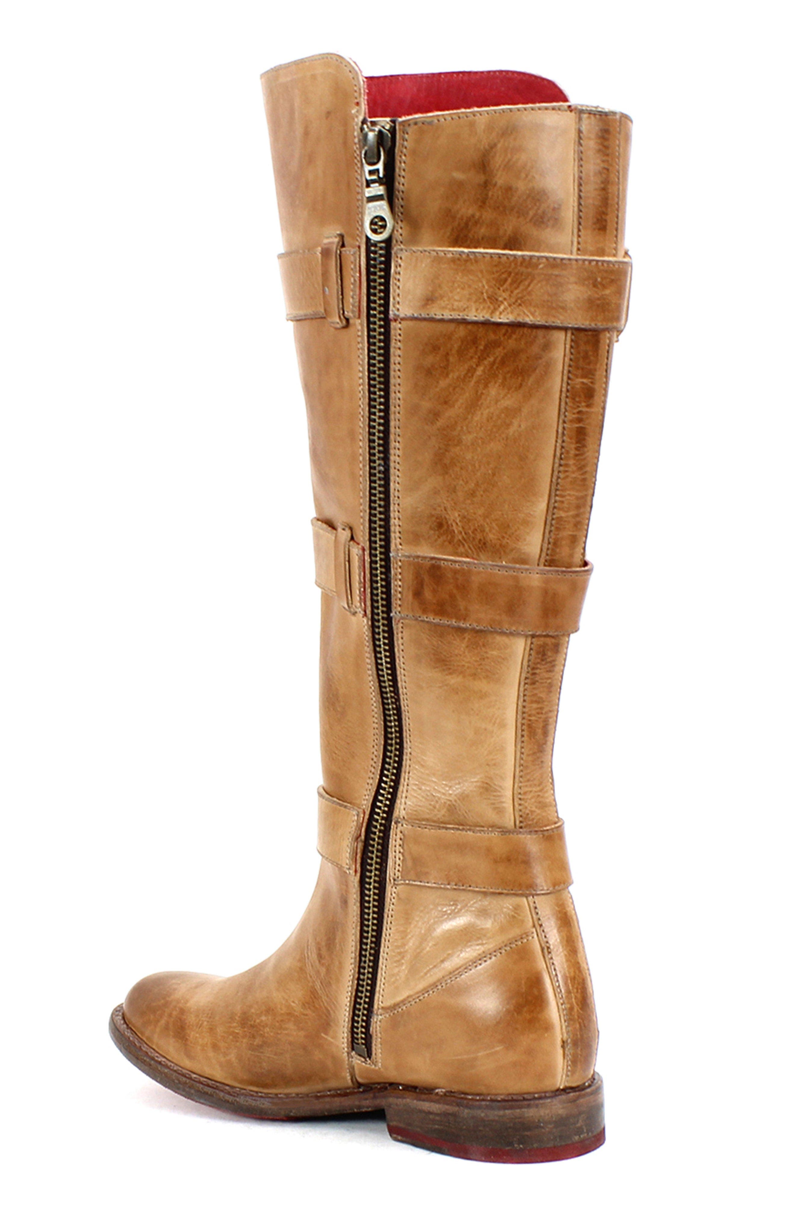 Bed Stu Kitty Engineer Boot, Alternate, color, Tan Rustic